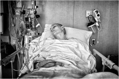 El día a día de una mujer con cáncer fotografiado por su marido