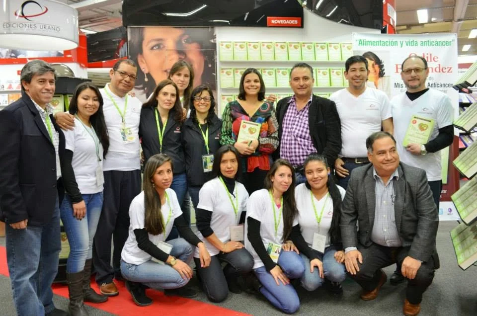 Presentación de Mis Recetas Anticáncer en Colombia. Crónica de una experiencia inolvidable