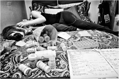 El día a día de una mujer con cáncer fotografiado por su marido
