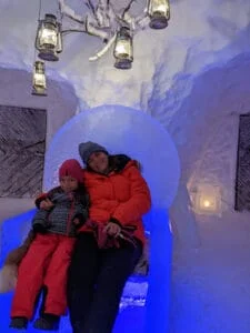 Viaje a Laponia con niños. Conocer a Papá Noel y no arruinarse