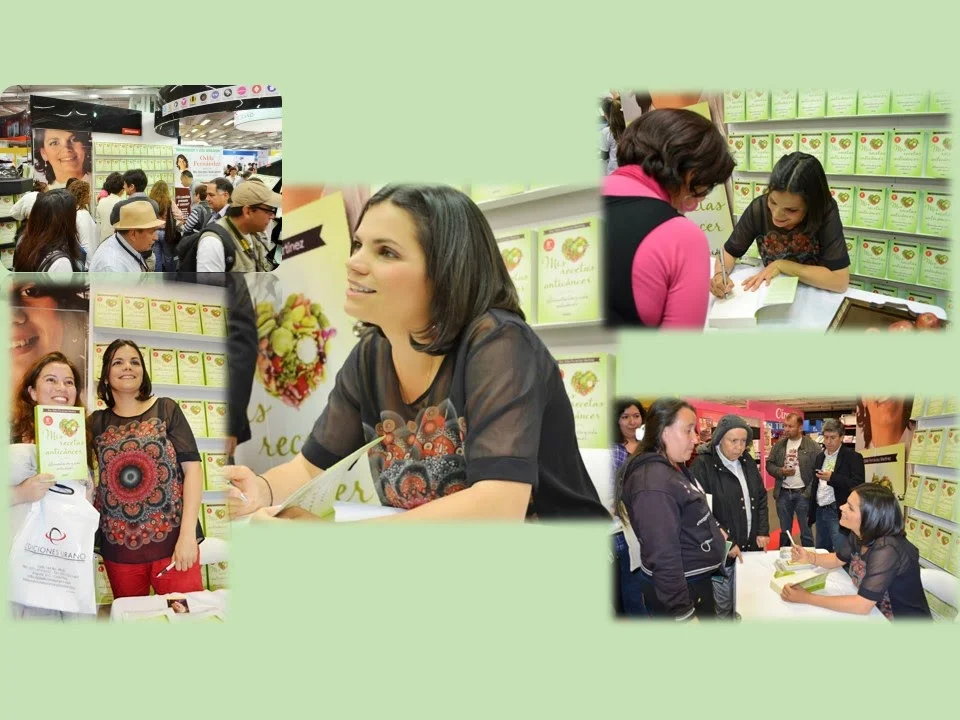 Presentación de Mis Recetas Anticáncer en Colombia. Crónica de una experiencia inolvidable