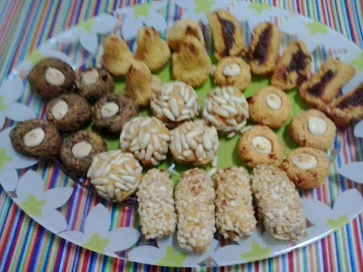 Panellets saludables por Rosa Sanchez