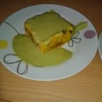 Mijo de verduras con crema de puerros y espárragos por Maria José de Diego