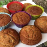 Muffins de pera y canela