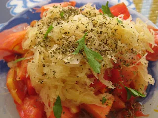 Ensalada de Tomate y Chucrut.