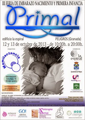 Charla Alimentación Anticancer en la Feria Primal de Granada. 13 Octubre