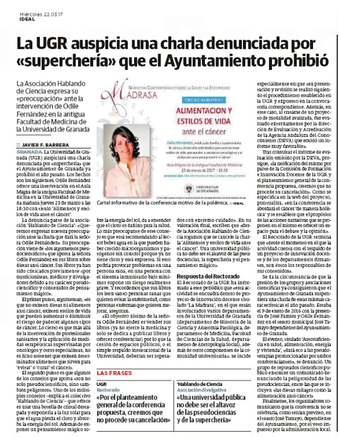 Mi vivencia ante el cáncer.... ¿por qué hay quien no quiere que leas esto si tienes cáncer?