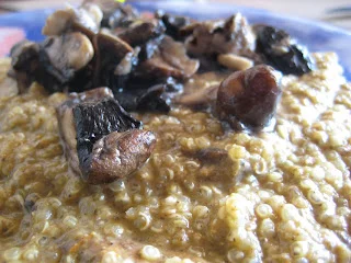 Quinoa con Salsa de Setas