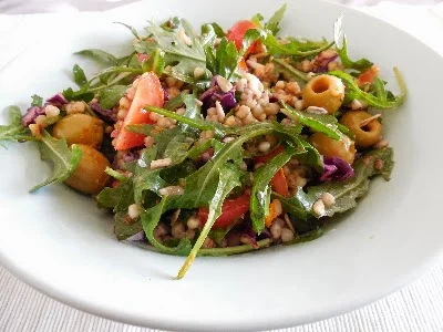 Ensalada variada de trigo sarraceno del blog Mis Recetas Bio