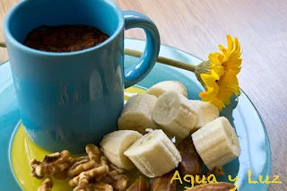 Desayuno Deportista por el Blog Agua y Luz