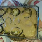 Mousaka vegana de berenjenas con bechamel de anacardos