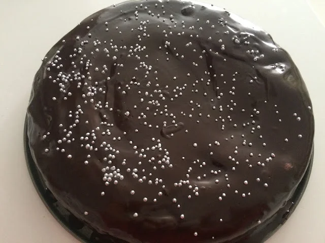 Bizcocho integral de calabaza y chocolate negro para el primer cumple de Eire