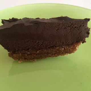 Tarta de chocolate vegana