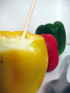 SOPA DE PEPINO Y YOGURT EN VASITO VEGETAL POR NEFER