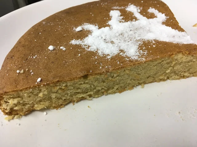 Tarta de Santiago sin azúcar