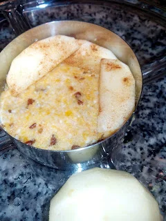 Tarta de manzana y almendra por Vanessa Treguerres
