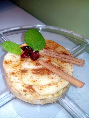 Tarta de manzana y almendra por Vanessa Treguerres