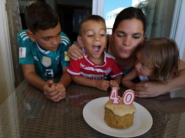 Carrot cake raw con frosting de anacardos para celebrar mi 40 cumpleaños