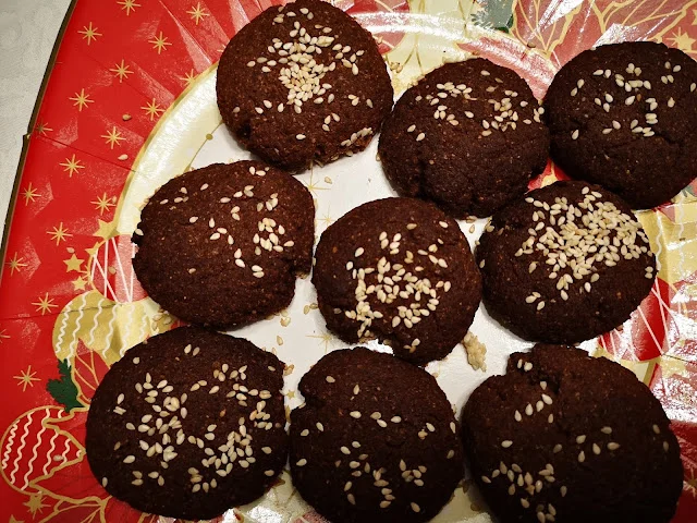 Polvorones de chocolate saludables