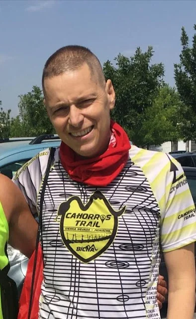 Diego tras finalizar el tratamiento contra el cáncer