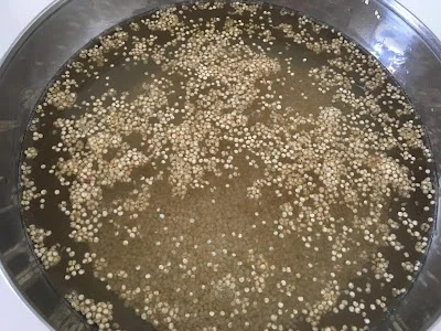 Pastel de quinoa y chocolate, vegano, sin azúcar y sin gluten