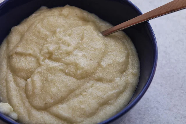 Puré de yuca y presentación en Almería