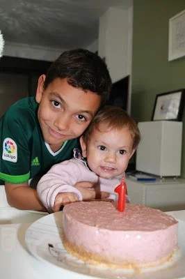 Tarta de fresa y yogur y webinario gratuito