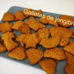 Galletas de jengibre y Turrón de chocolate crujiente