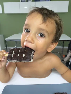 Helado de coco y almendra tipo Magnum