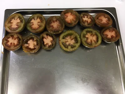 GAZPACHO DE INVIERNO CON TOMATES ASADOS