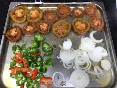 GAZPACHO DE INVIERNO CON TOMATES ASADOS