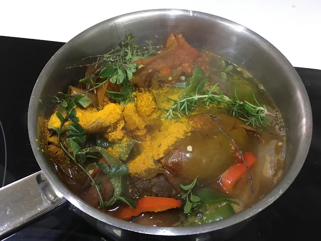 GAZPACHO DE INVIERNO CON TOMATES ASADOS