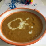 GAZPACHO DE INVIERNO CON TOMATES ASADOS