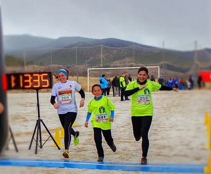 Dra. Odile Fernández corriendo, una de sus pasiones deportivas