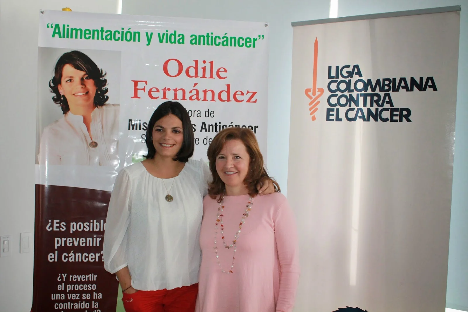 Presentación de Mis Recetas Anticáncer en Colombia. Crónica de una experiencia inolvidable