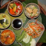 Curry Thai rojo de verduras y tofu