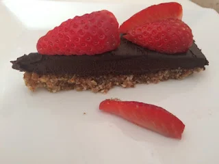 Tarta de chocolate vegana
