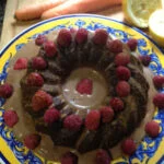 Bizcocho de frutos rojos
