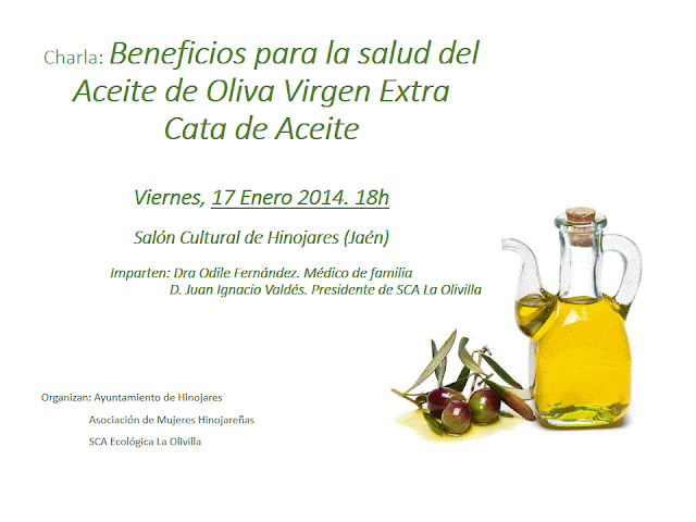 Beneficios para la salud del Aceite de Oliva Virgen Extra y Cata de Aceite
