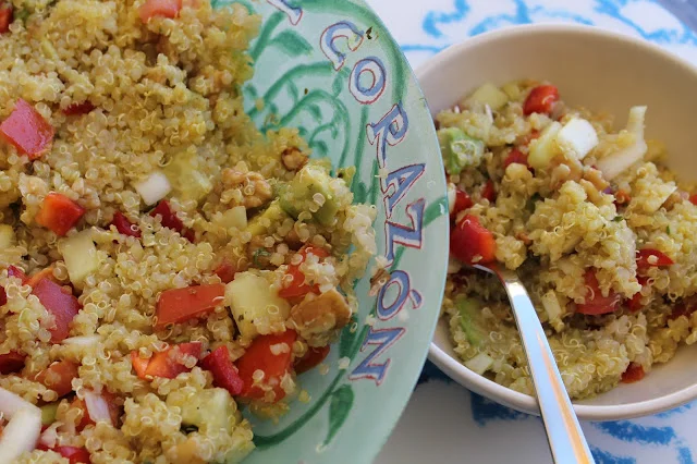 Ensalada de Quinoa con verduritas y Nueces