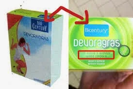 Reclamo publicitario engañoso en el envase de un producto