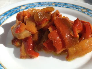 Ensalada de Pimientos por Mª Carmen Martínez