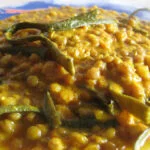 Potaje de lentejas y algas