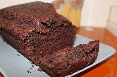 Bizcocho de cacao y plátano