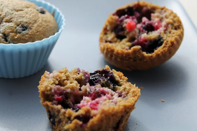 mis recetas anticancer, odile fernandez, muffins frutas bosque