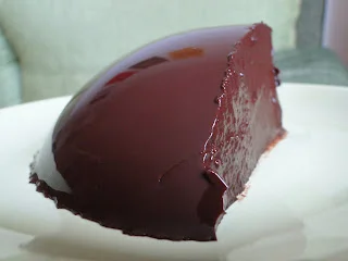 Flan de algarroba o chocolate