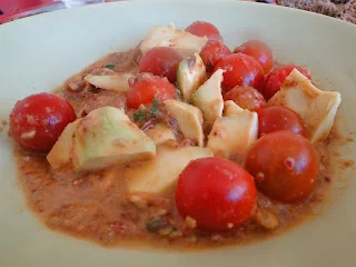 Salsa de tomate crudivegana