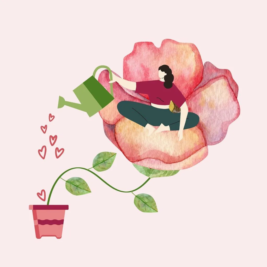 Dra. Odile Fernández — ilustración editorial de salud integrativa