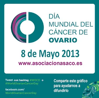 Día mundial del Cáncer de Ovario. Asociación ASACO.
