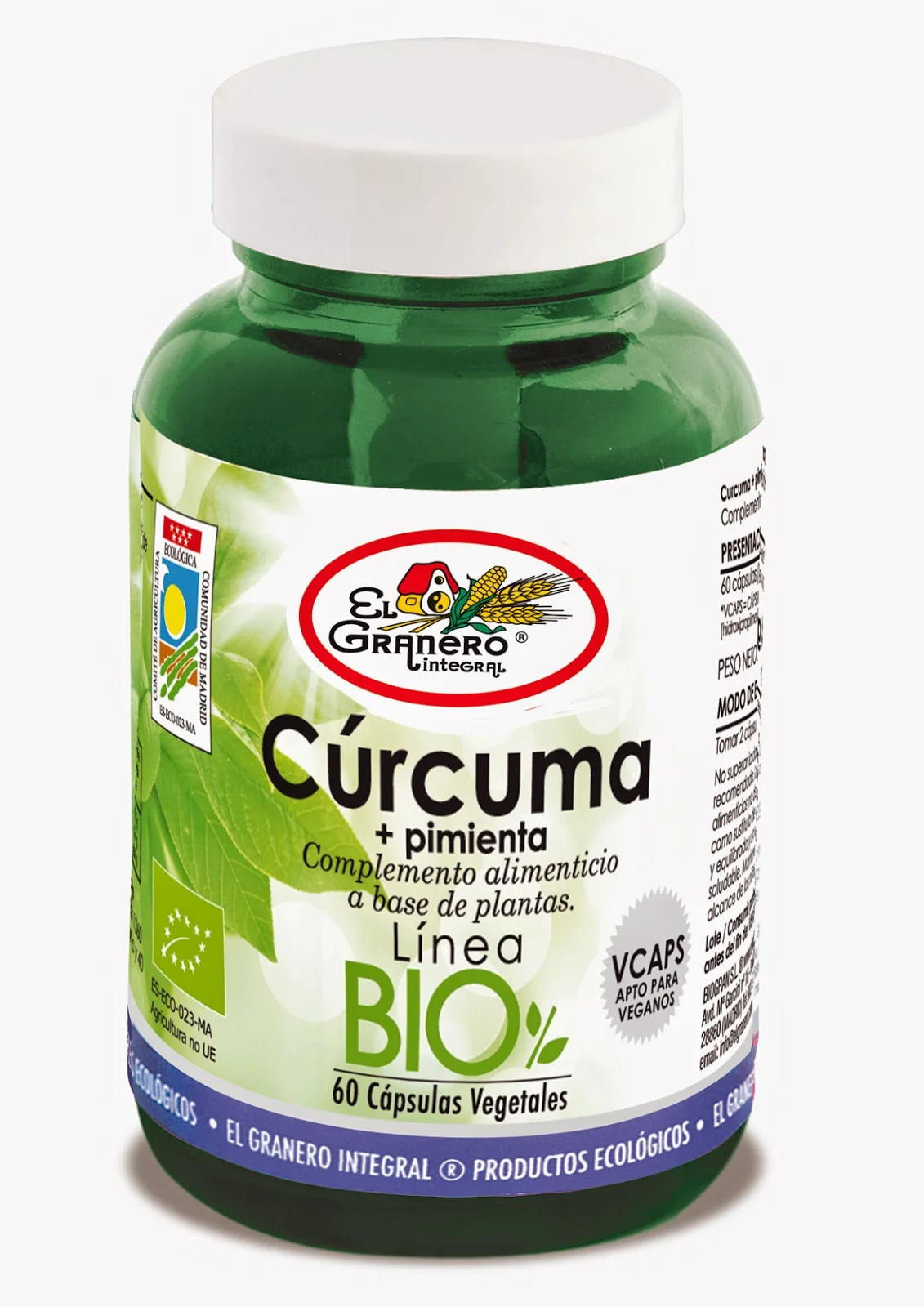 Cúrcuma en cápsulas: beneficios, dosis y cómo tomarla
